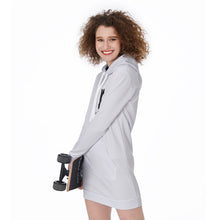 Load image into Gallery viewer, All-Over Print Women's Long Hoodie