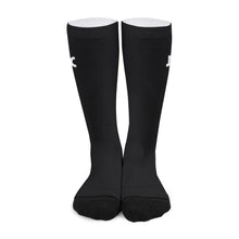 Load image into Gallery viewer, Unisex Black JC Logo Long Socks